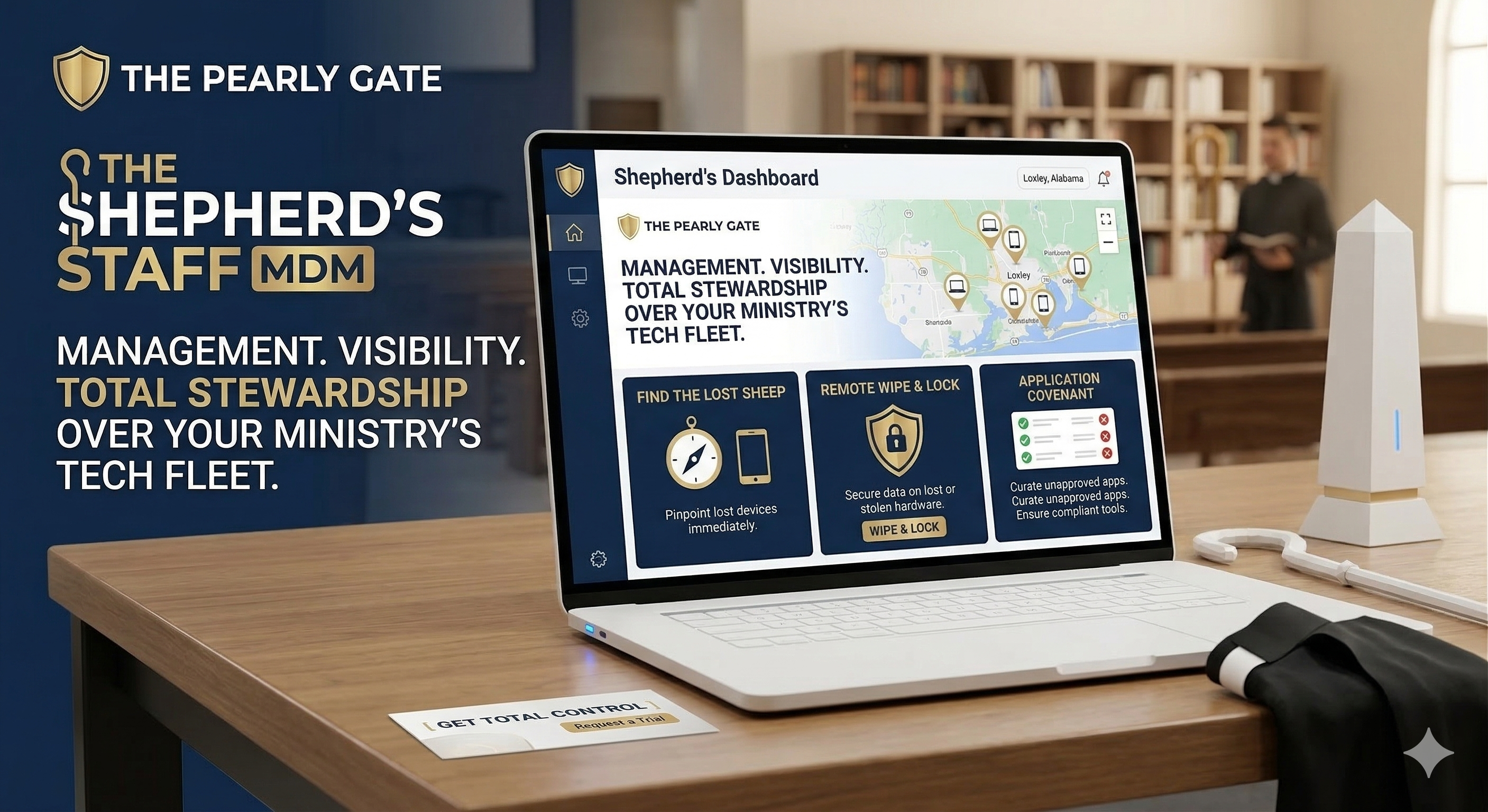 The Shepherd's Staff Enterprise MDM Platform