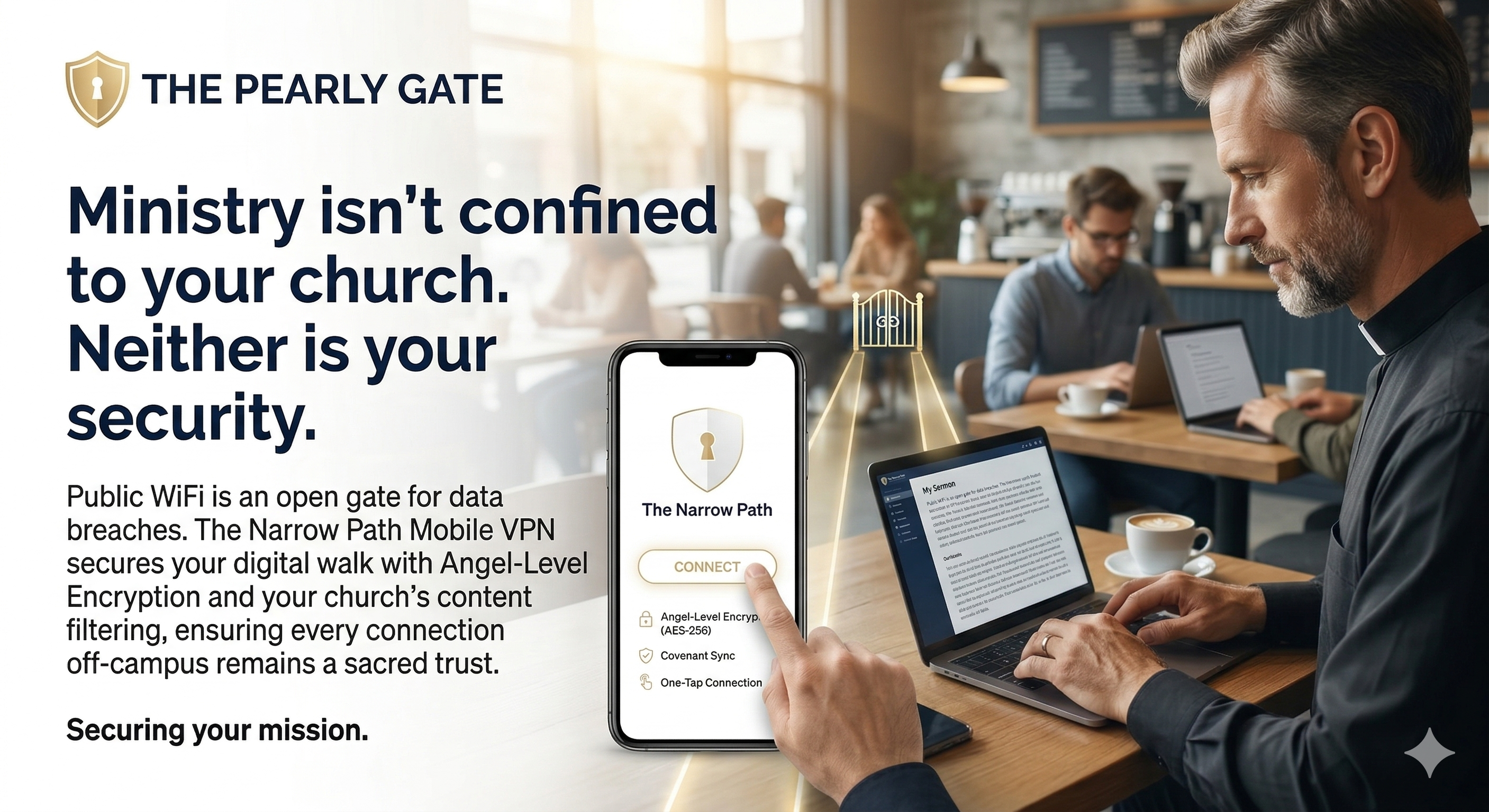 The Narrow Path Mobile VPN & Encrypted DNS